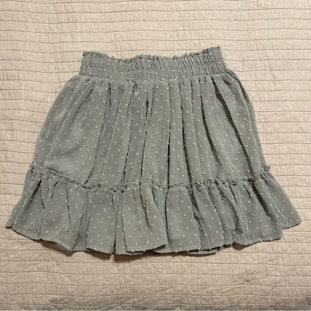 Entro Girls Gray Tulle Skirt Size Small - Picture 1 of 9